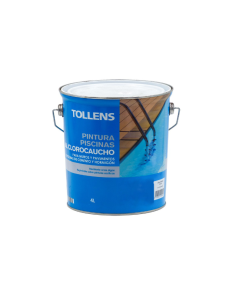 Pintura Clorocaucho Piscinas Tollens 4 Lt