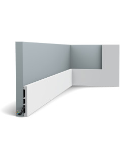 Orac Decor Perfil 200X10,2X1,3 Cm Sx163 Ral 9003