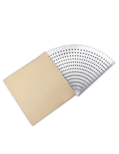 Filtro De Cartón Plegado Cara Blanca 1X10 Mts