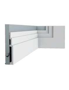 Orac Perfil Zócalo 200X2,2X20 Cm Sx181 Cm High Line