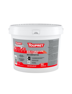 Masilla Estándar En Pasta Toupret 5 Kg