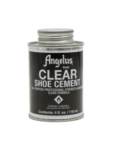 Cola Suelas Zapatos Clear Shoe Cement Angelus 118 Ml