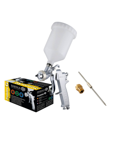 Pistola Gravedad Junior G Paso 1.4 + Paso 1.8