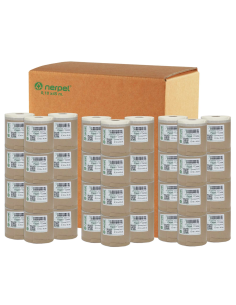 Caja 36 Rollos De Papel Con Cinta Nerpel 10 Cm X 45 Mts
