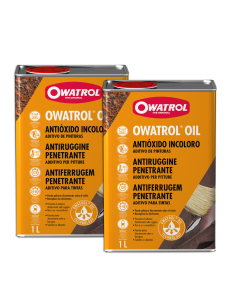 Pack 2 Uds. Owatrol Oil Inhibidor De Oxido 1 Lt