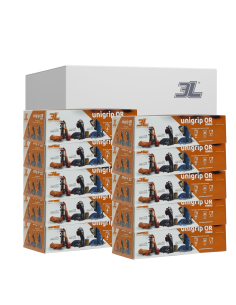 Pack 10 Cajas Guantes De Nitrilo Texturizado Unigrip Or...