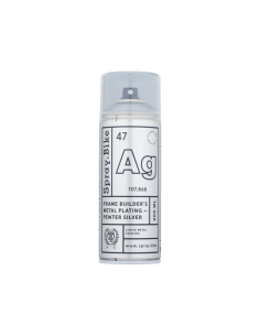 Spray Bike Pintura Metalica Plata 400 Ml
