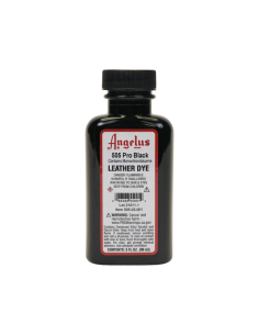 Tinte Para Cuero Leather Dye Angelus Pro Negro 88,9 Ml