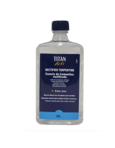 Esencia De Trementina Rectificada Titan Arts 1 Lt