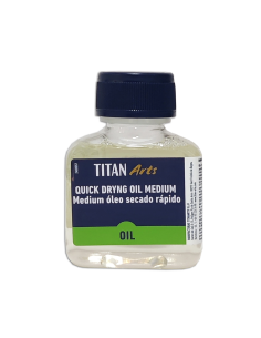 Medium Para Oleo Secado Rápido Titan Arts 100 Ml