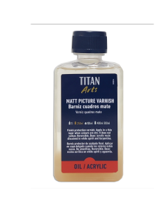 Barniz Cuadros Mate Oleo Y Acrílico Titan 250 Ml