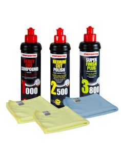 Kit Pulido Menzerna 1000 Corte, 2500 Medio, 3800...