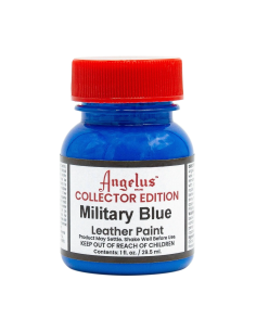 Pintura Cuero Y Polipiel Angelus Collector Military Blue...