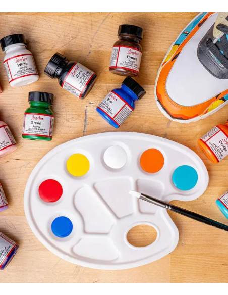 Pintura Cuero Y Polipiel Angelus Collector True Blue 29,5 Ml