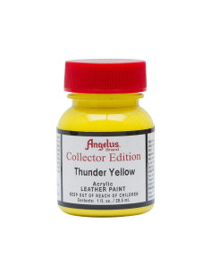 Pintura Cuero Y Polipiel Angelus Collector Thunder Yellow...