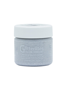 Pintura Cuero Y Polipiel Angelus Glitterlites Silver...