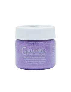 Pintura Cuero Y Polipiel Angelus Glitterlites Lavender...