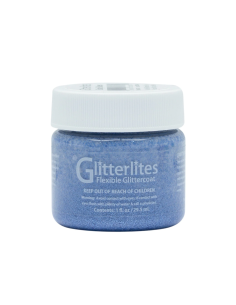 Pintura Cuero Y Polipiel Angelus Glitterlites Baby Blues...