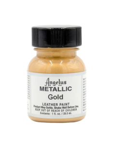 Pintura Cuero Y Polipiel Angelus Metallic Gold 29,5 Ml