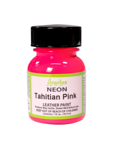 Pintura Cuero Y Polipiel Angelus Neón Tahitian Pink 29,5 Ml
