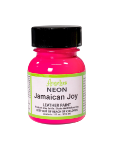 Pintura Cuero Y Polipiel Angelus Neón Jamaican Joy 29,5 Ml
