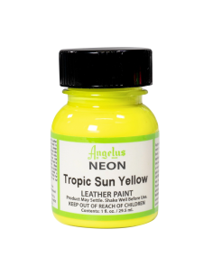 Pintura Cuero Y Polipiel Angelus Neón Tropic Sun Yellow...