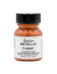 Pintura Cuero Y Polipiel Angelus Metallic Copper 29,5 Ml