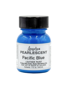 Pintura Cuero Y Polipiel Angelus Pearlescent Pacific Blue...