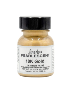 Pintura Cuero Y Polipiel Angelus Pearlescent 18K Gold...