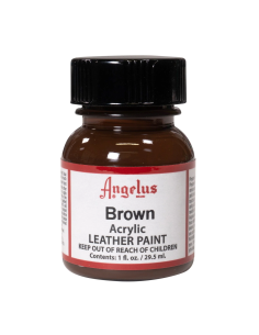 Pintura Cuero Y Polipiel Angelus Brown 29,5 Ml