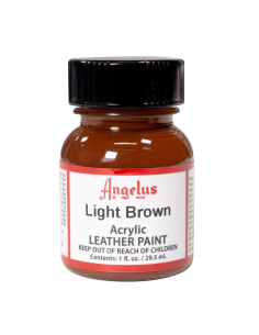 Pintura Cuero Y Polipiel Angelus Light Brown 29,5 Ml