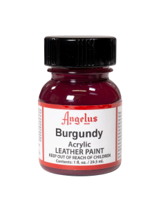 Pintura Cuero Y Polipiel Angelus Burgundy 29,5 Ml