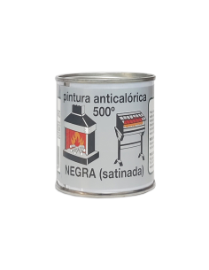 Pintura Anticalorica 500 ºc Negro 125 Ml