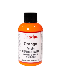 Pintura Cuero Y Polipiel Angelus Orange 118 Ml