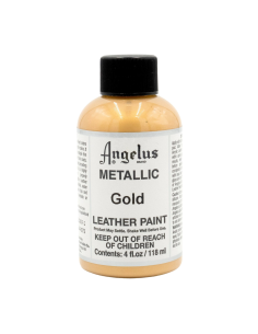 Pintura Cuero Y Polipiel Angelus Metallic Gold 118 Ml