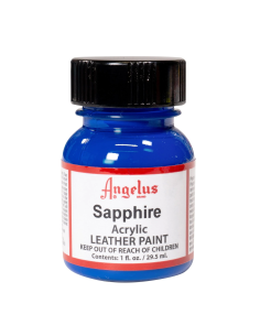 Pintura Cuero Y Polipiel Angelus Sapphire 29,5 Ml