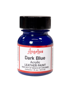 Pintura Cuero Y Polipiel Angelus Dark Blue 29,5 Ml
