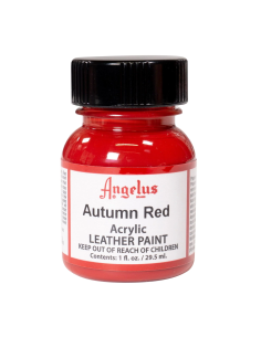 Pintura Cuero Y Polipiel Angelus Autumn Red 29,5 Ml