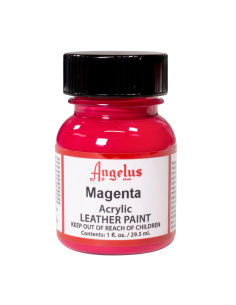Pintura Cuero Y Polipiel Angelus Magenta 29,5 Ml