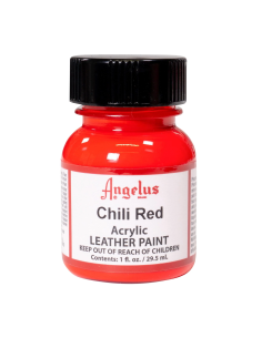 Pintura Cuero Y Polipiel Angelus Chili Red 29,5 Ml
