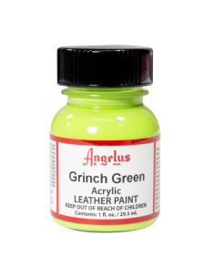 Pintura Cuero Y Polipiel Angelus Grinch Green 29,5 Ml