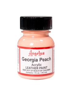 Pintura Cuero Y Polipiel Angelus Georgia Peach 29,5 Ml