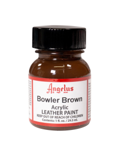 Pintura Cuero Y Polipiel Angelus Bowler Brown 29,5 Ml