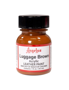 Pintura Cuero Y Polipiel Angelus Luggage Brownn 29,5 Ml