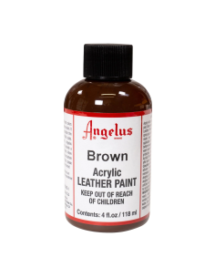 Pintura Cuero Y Polipiel Angelus Brown 118 Ml