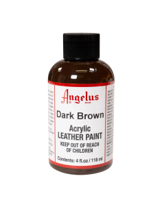 Pintura Cuero Y Polipiel Angelus Dark Brown 118 Ml