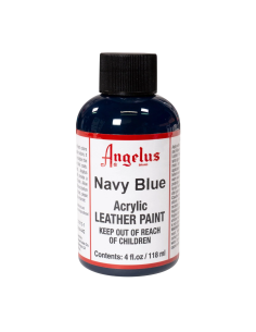 Pintura Cuero Y Polipiel Angelus Navy Blue 118 Ml