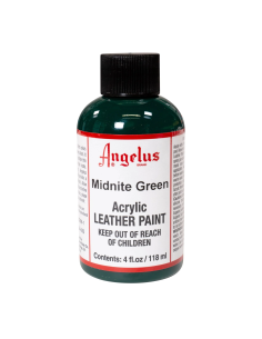 Pintura Cuero Y Polipiel Angelus Midnite Green 118 Ml