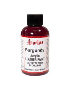Pintura Cuero Y Polipiel Angelus Burgundy 118 Ml