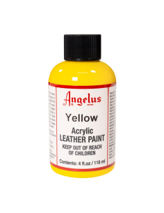 Pintura Cuero Y Polipiel Angelus Yellow 118 Ml